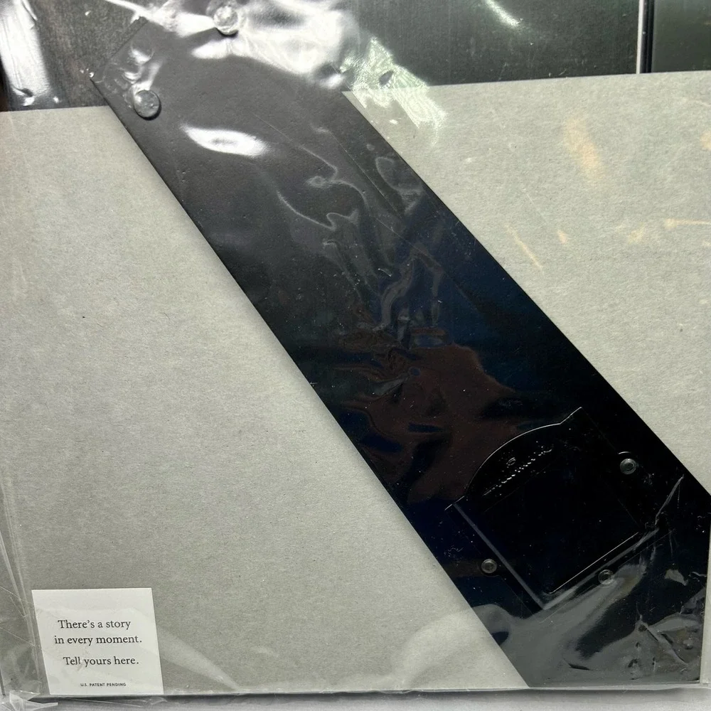 Hallmark Signature Black Wood & Metal Frame 4x6‎ Photo Duo with Box